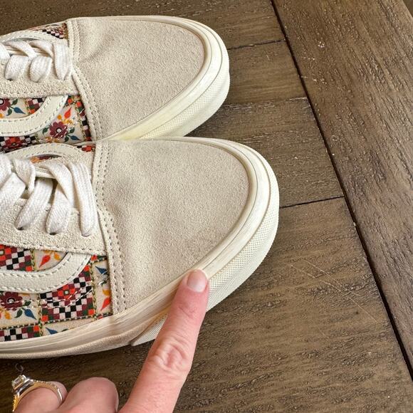 VANS Old Skool 36 DX Anaheim Factory Tile Check Floral Skate Shoes M11/ W 12.5 main image 7